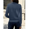 image:imageANRABESS Womens Cowl Neck Long Sleeve Fall Light SweaterBlue