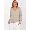 image:imageANRABESS Womens Long Sleeve V Neck Cropped Sweaters Fall OutfitsAlmond