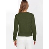 image:imageANRABESS Womens Long Sleeve V Neck Cropped Sweaters Fall OutfitsArmy Green