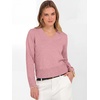 image:imageANRABESS Womens Long Sleeve V Neck Cropped Sweaters Fall OutfitsCoral Pink