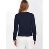 image:imageANRABESS Womens Long Sleeve V Neck Cropped Sweaters Fall OutfitsNavy Blue