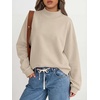 image:imageANRABESS Womens Mock Neck Oversized Sweatshirts Pullover Fall Outfits