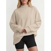image:imageANRABESS Womens Mock Neck Oversized Sweatshirts Pullover Fall Outfits