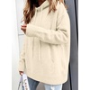 image:imageANRABESS Womens Oversized Hooded Sweaters HoodiesBeige