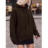 image:imageANRABESS Womens Oversized Hooded Sweaters HoodiesChocolate Brown