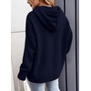 image:imageANRABESS Womens Oversized Hooded Sweaters HoodiesNavy