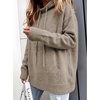 image:imageANRABESS Womens Oversized Hooded Sweaters HoodiesOatmeal