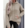 image:imageANRABESS Womens Oversized Hooded Sweaters HoodiesOatmeal