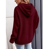 image:imageANRABESS Womens Oversized Hooded Sweaters HoodiesRed