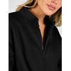 image:imageANRABESS Womens Quarter Zip Pullover Oversized SweatshirtsBlack