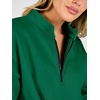 image:imageANRABESS Womens Quarter Zip Pullover Oversized SweatshirtsGreen