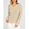 image:imageANRABESS Womens V Neck Sweater 2026 Fall OutfitsApricot