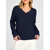 image:imageANRABESS Womens V Neck Sweater 2026 Fall OutfitsNavy Blue