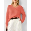 image:imageANRABESS Womens V Neck Sweater 2026 Fall OutfitsOrange