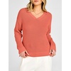 image:imageANRABESS Womens V Neck Sweater 2026 Fall OutfitsOrange