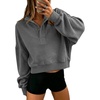 image:imageANRABESS Sweatshirt for Women Oversized Cropped Fall OutfitsGrey