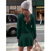image:imageANRABESS Skirt Sets for Women Fall 2 piece OutfitsDark Green