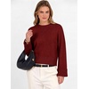 image:imageANRABESS Sweaters for Women Cropped Fall Lightweight PulloverBrick Red
