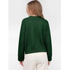 image:imageANRABESS Sweaters for Women Cropped Fall Lightweight PulloverForest Green