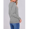 image:imageANRABESS Sweaters for Women Lightweight Buttons Long Sleeve Fall OutfitsGrey