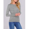 image:imageANRABESS Sweaters for Women Lightweight Buttons Long Sleeve Fall OutfitsGrey