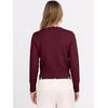 image:imageANRABESS Sweaters for Women Lightweight Fall CroppedDark Red