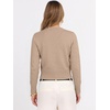image:imageANRABESS Sweaters for Women Lightweight Fall CroppedTan