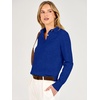 image:imageANRABESS Sweaters for Women Polo Collared Knit Long Sleeve PulloverRoyal Blue