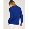 image:imageANRABESS Sweaters for Women Polo Collared Knit Long Sleeve PulloverRoyal Blue