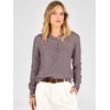 image:imageANRABESS Women Henley Long Sleeve Lightweight Fall SweatersNutmeg
