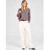 image:imageANRABESS Women Henley Long Sleeve Lightweight Fall SweatersNutmeg
