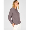 image:imageANRABESS Women Henley Long Sleeve Lightweight Fall SweatersNutmeg