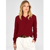image:imageANRABESS Women Henley Long Sleeve Lightweight Fall SweatersRed