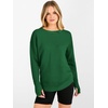 image:imageANRABESS Women Long Sleeve Ribbed Sweaters amp Thumb HoleGreen