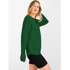 image:imageANRABESS Women Long Sleeve Ribbed Sweaters amp Thumb HoleGreen