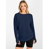 image:imageANRABESS Women Long Sleeve Ribbed Sweaters amp Thumb HoleNavy Blue