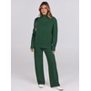 image:imageANRABESS Womens 2 Piece Outfits Sweater Matching Lounge SetsGreen