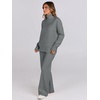 image:imageANRABESS Womens 2 Piece Outfits Sweater Matching Lounge SetsGrey