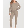 image:imageANRABESS Womens 2 Piece Sweater Lounge Sets Travel Fall OutfitsCamel