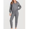 image:imageANRABESS Womens 2 Piece Sweater Lounge Sets Travel Fall OutfitsGrey