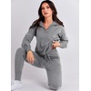 image:imageANRABESS Womens 2 Piece Sweater Lounge Sets Travel Fall OutfitsGrey
