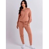 image:imageANRABESS Womens 2 Piece Sweater Lounge Sets Travel Fall OutfitsRust