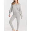 image:imageANRABESS Womens 2 Piece Sweater Lounge Sets Travel Fall OutfitsSilver Grey
