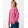 image:imageANRABESS Womens Long Sleeve Mock Neck Cropped Pullover Sweaters LightweightHot Pink