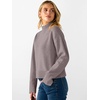 image:imageANRABESS Womens Long Sleeve Mock Neck Cropped Pullover Sweaters LightweightNutmeg