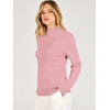 image:imageANRABESS Womens Long Sleeve Mock Neck Pullover SweatersCoral Pink