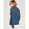 image:imageANRABESS Womens Long Sleeve Mock Neck Pullover SweatersDeep Blue