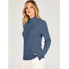 image:imageANRABESS Womens Long Sleeve Mock Neck Pullover SweatersDeep Blue
