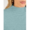 image:imageANRABESS Womens Long Sleeve Mock Neck Pullover SweatersLight Blue