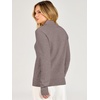 image:imageANRABESS Womens Long Sleeve Mock Neck Pullover SweatersNutmeg